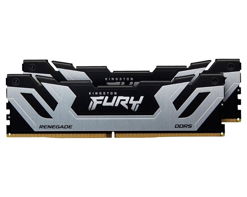 CUDIMM DDR5 48GB (2x24GB kit) 8400MT/s KF584CU40RSK2-48 FURY Renegade Silver XMP 