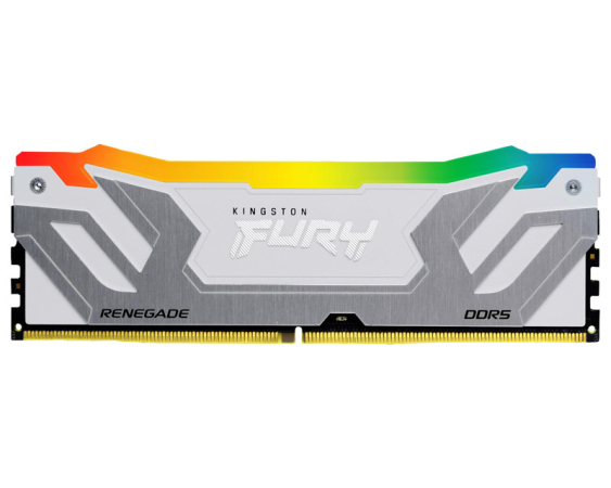 KINGSTON  CUDIMM DDR5 24GB 8400MT/s KF584CU40RWA-24 FURY Renegade White RGB XMP 