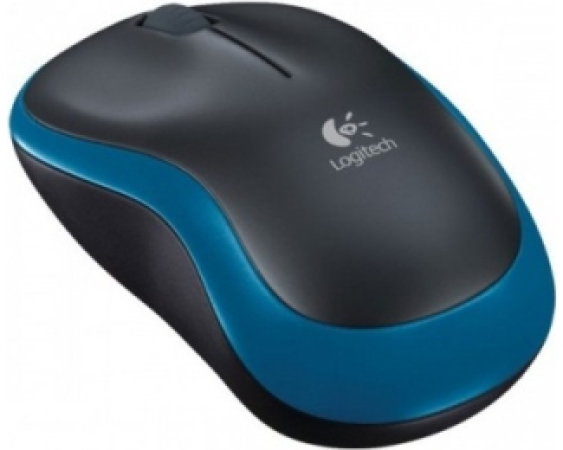 LOGITECH  M185 Wireless plavi miš Retail 