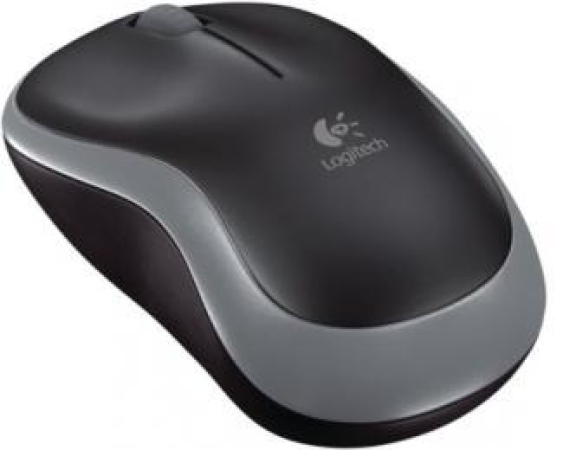 LOGITECH  M185 Wireless sivi miš Retail 