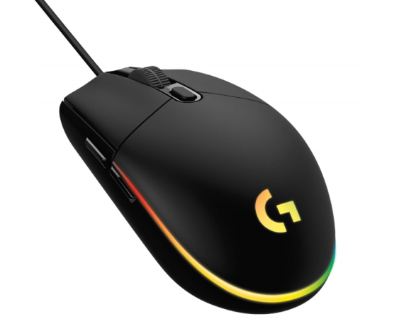 LOGITECH  G102 Lightsync gaming crni miš 