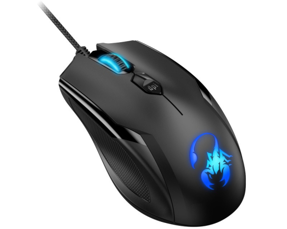GENIUS  Ammox X1-600 USB Optical Gaming crni 