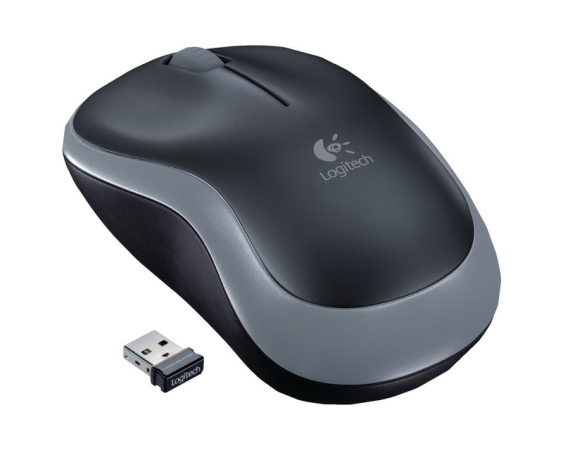 LOGITECH  M185 Wireless sivi miš Retail 