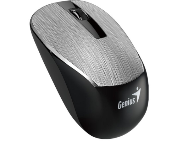 GENIUS NX-7015 IRON GREY Wireless Optical USB metalik sivi miš 