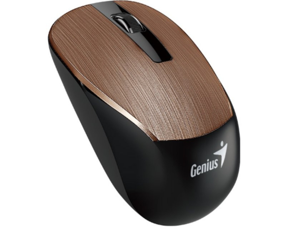 GENIUS  NX-7015 Rosy Brown Wireless Optical USB braon-crni miš 