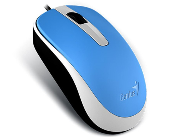 GENIUS DX-120 USB Optical plavi miš 
