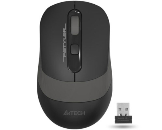 A4 TECH  FG10 FSTYLER Wireless USB miš sivi 