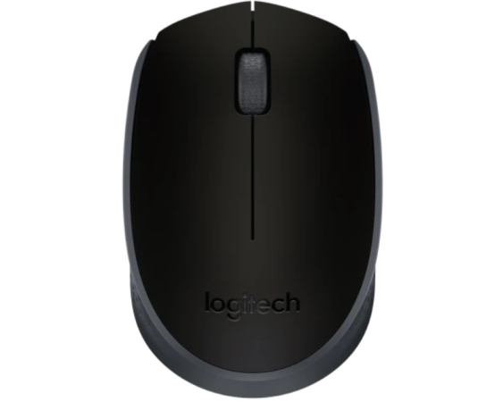 LOGITECH_  M171 Wireless crni miš 