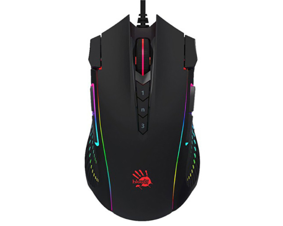 A4 TECH  J90S Bloody Gaming USB Stone Black miš crni 