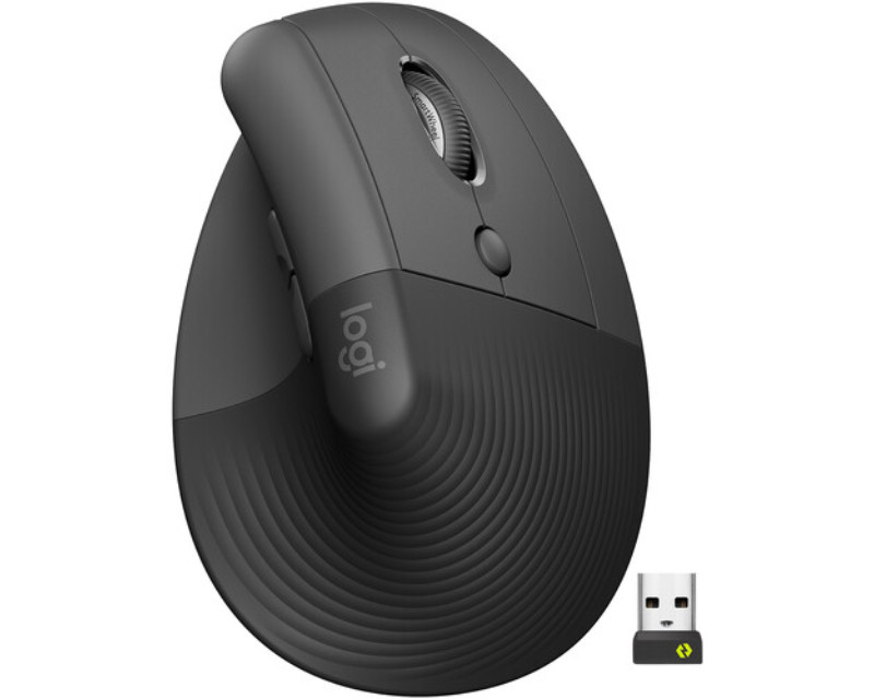 Lift Vertical Ergonomic Wireless crni miš OEM 