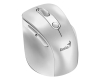 Ergo 9000S Pro Pearl White USB Bežični beli miš 