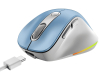 Ergo 9000S Pro Light Blue USB Bežični plavi miš