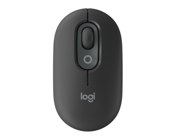 LOGITECH  Pop Mouse with Emoji, graphite miš 