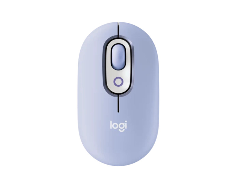 Pop Mouse with Emoji, Lilac miš