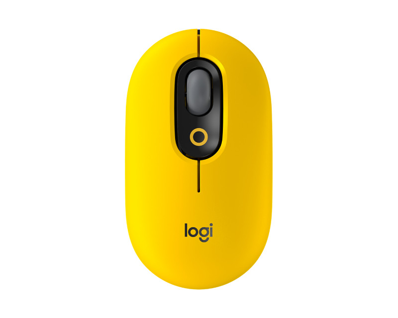 Pop Mouse with Emoji, Blast Yellow miš