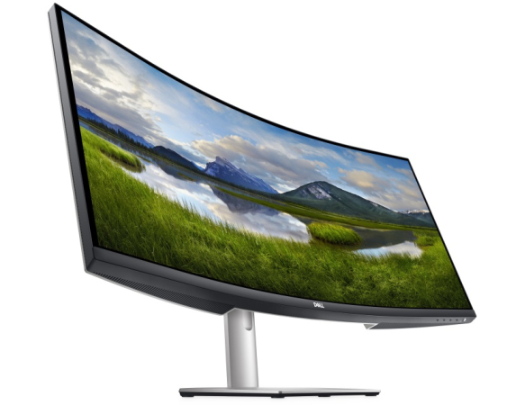 DELL 34" S3422DW WQHD FreeSync Gaming zakrivljeni monitor