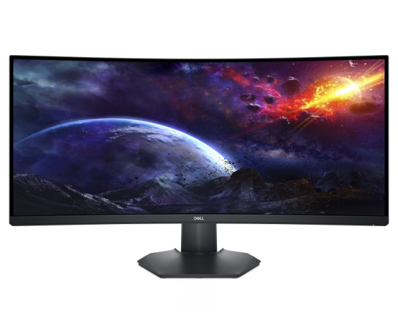 DELL  34 inch S3422DWG 144Hz WQHD FreeSync Gaming zakrivljeni monitor 