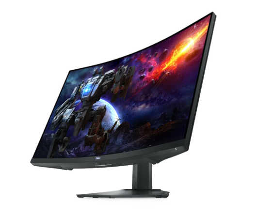 DELL  31.5 inch S3222DGM 165Hz QHD FreeSync Gaming zakrivljeni monitor 