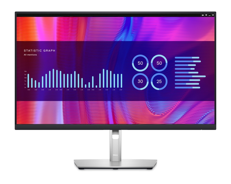 27 inch P2723DE QHD USB-C Professional IPS monitor