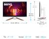 MOBIUZ 27 inča EX2710U LED 4K IPS 144Hz Gaming monitor beli