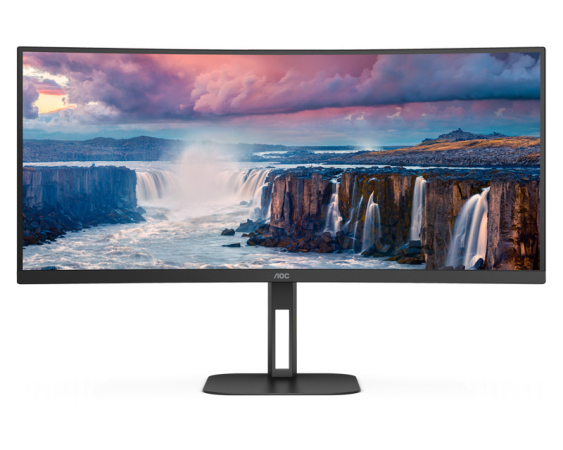 AOC  34 inca CU34V5C/BK WLED zakrivljeni monitor 