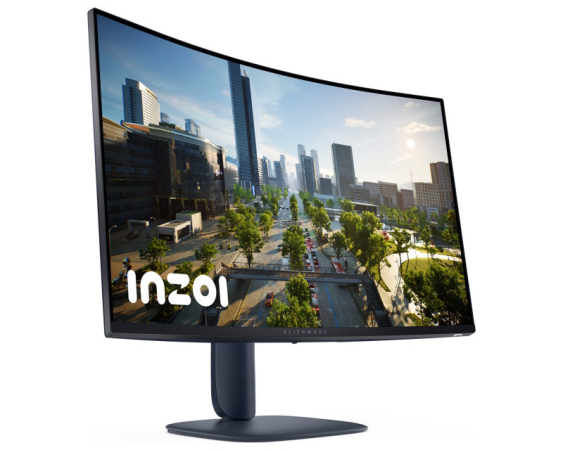 DELL  31.5 inch AW3225DM QHD 180Hz FreeSync Alienware Gaming zakrivljeni monitor 