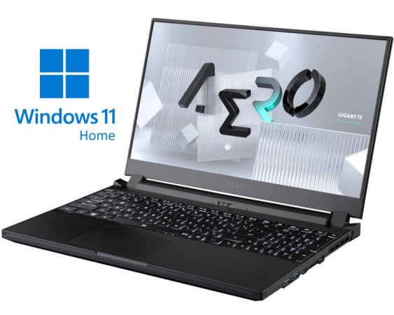 GIGABYTE AERO 5 XE4 Creator 15.6" 4K OLED i7-12700H 16GB 1TB SSD GeForce RTX 3070Ti 8GB Backlit Win11Home