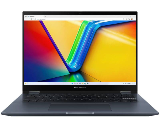 ASUS Vivobook S 14 Flip OLED TP3402ZA-OLED-KN731X (14" 2.8K OLED, i7-12700H, 16GB, SSD 1TB, Win11 Pro)