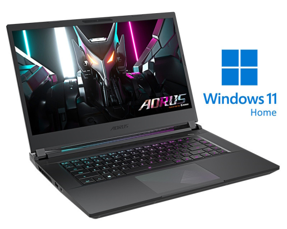 GIGABYTE  AORUS 15 BKF 15.6 inch QHD 165Hz i7-13700H 16GB 1TB SSD GeForce RTX 4060 8GB RGB Backlit Win11Home gaming laptop 