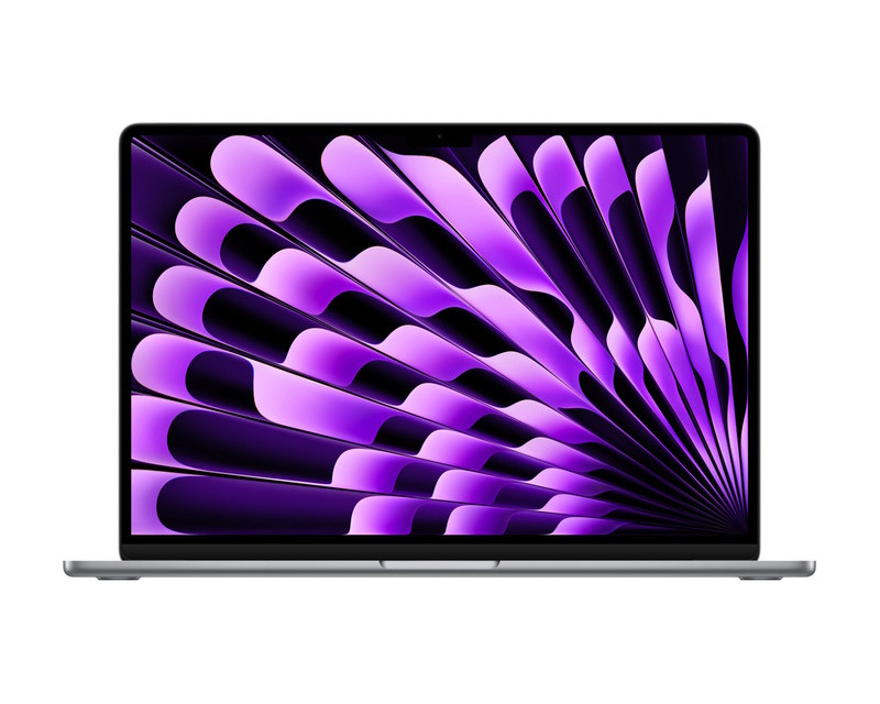 MacBook Air 15.3 inch M2 8-core CPU 10-core GPU 8GB 256GB SSD Space Grey laptop (mqkp3ze/a) 