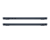 MacBook Air 15.3 inch M2 8-core CPU 10-core GPU 8GB 256GB SSD Midnight laptop (MQKW3ZE/A)