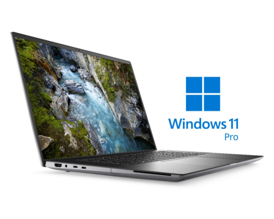 DELL  Precision M5690 16 inch FHD+ 500 nits Core Ultra 7 165H 32GB 1TB SSD RTX 2000 8GB Backlit FP Win11Pro 3yr ProSupport laptop 