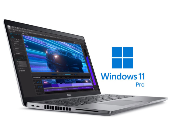 DELL  DELL Precision M3591 15.6 inch FHD 400 nits Core Ultra 7 155H 16GB 512GB SSD RTX 1000 6GB Backlit SC Win11Pro 3yr ProSupport laptop 