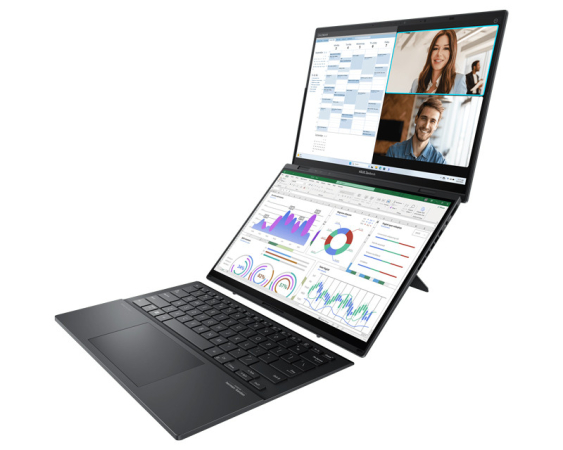 ASUS  Zenbook 14 DUO OLED  UX8406MA-QL056W (14 inča FHD, Ultra 7 155H, 16GB, SSD 1TB, Win11 Home) laptop 