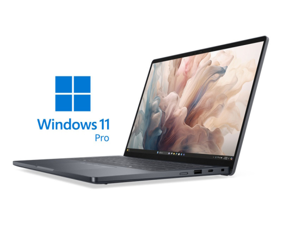 DELL  Pro 14 Premium 14 inch FHD+ 400nits Core Ultra 7 2661V 16GB 512GB SSD Backlit FP Win11Pro 3yr ProSupport laptop 