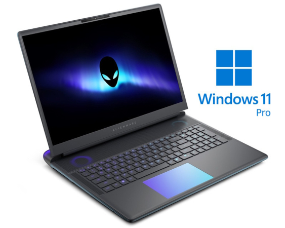 DELL  Alienware 18 Area-51 18 inch QHD+ 300Hz 500nits Core Ultra 9 275HX 64GB 2TB SSD GeForce RTX 5080 16GB RGB Backlit Win11Pro gaming laptop 