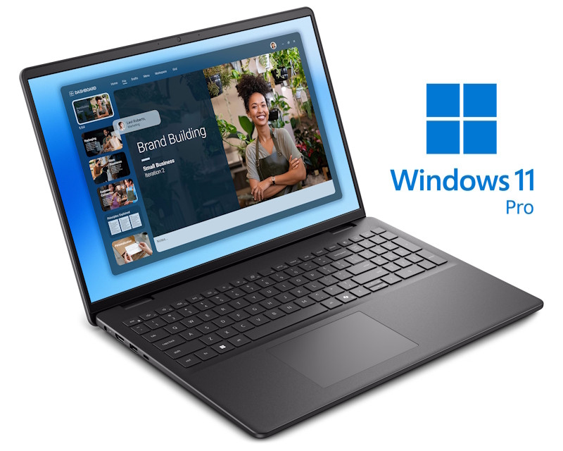 16 DC16250 16 inch FHD+ 300nits Core 7 150U 16GB 1TB SSD Backlit FP Win11Pro laptop 