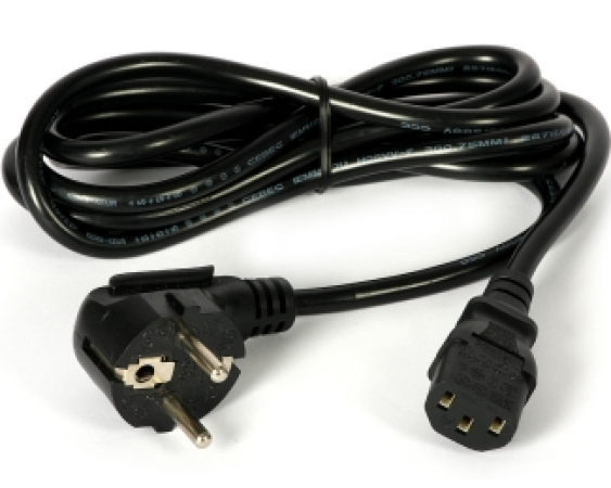  Kabl naponski crni 1.2m 