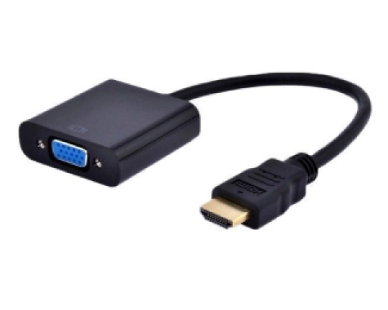 FAST ASIA  Adapter-konvertor HDMI (M) - VGA (F) crni 