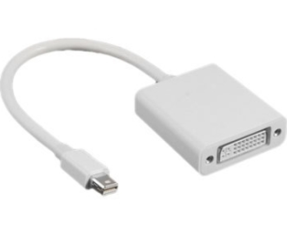 FAST ASIA  Adapter - konvertor Mini DisplayPort (M) - DVI (F) beli 