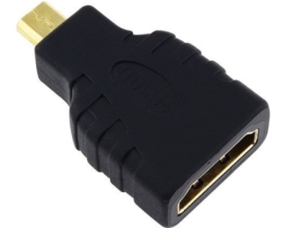 FAST ASIA  Adapter Micro HDMI (M) - HDMI (F) crni 