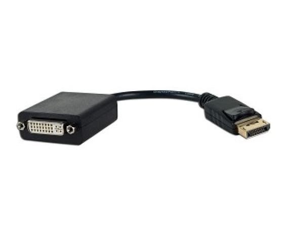 FAST ASIA  Adapter - konvertor DisplayPort (M) to DVI-I (F) crni 