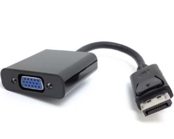 FAST ASIA  Adapter-konvertor DisplayPort (M) - VGA (F) crna 