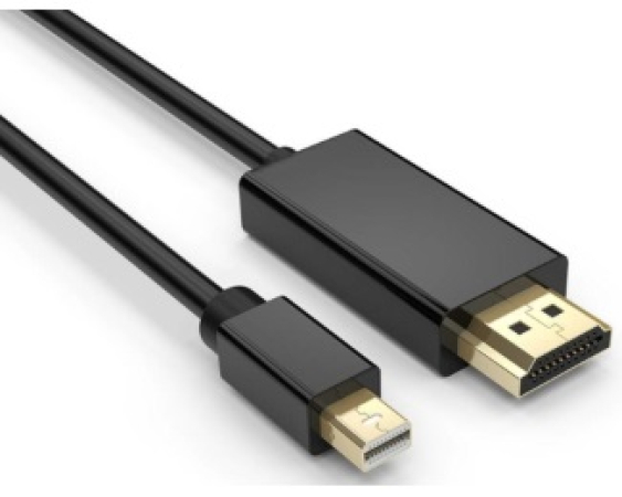 FAST ASIA  Kabl Mini DisplayPort - HDMI 1.8m crni 