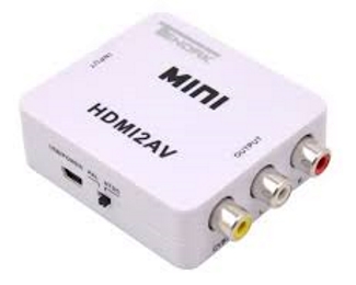 Adapter HDMI - AV 3xRCA 1080P