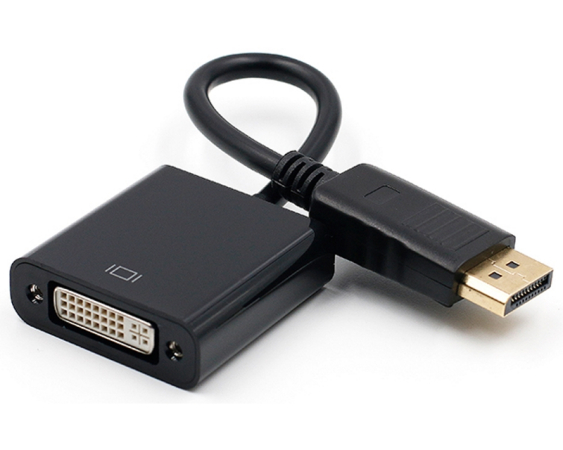 E-GREEN  Adapter DisplayPort (M) - DVI (F) crni 