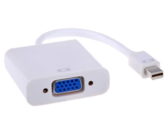 E-GREEN  Adapter Mini DisplayPort (M) - VGA D-sub (F) crni 