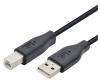 Kabl USB A - USB B M/M 1.8m crni 