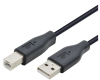 Kabl USB A - USB B M/M 3m crni 