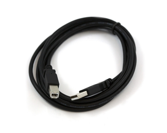 E-GREEN  Kabl USB A - USB B M/M 1.8m crni (full bakar) Premium 